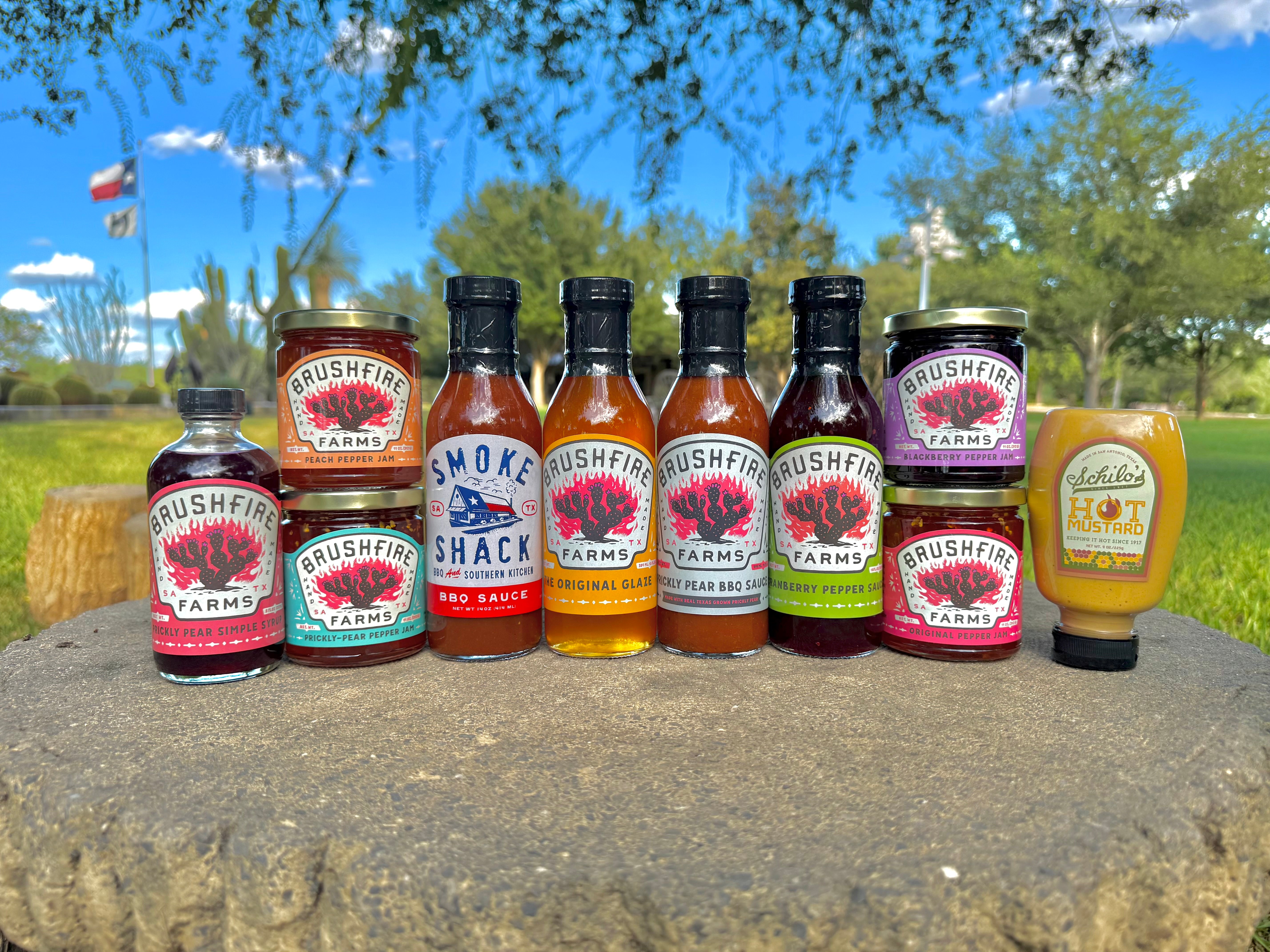 Gift Sets of Award-Winning Texas Pepper Jams & Prickly Pear Syrups