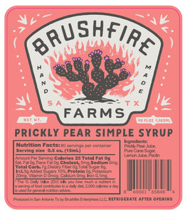 Bulk Prickly Pear Simple Syrup