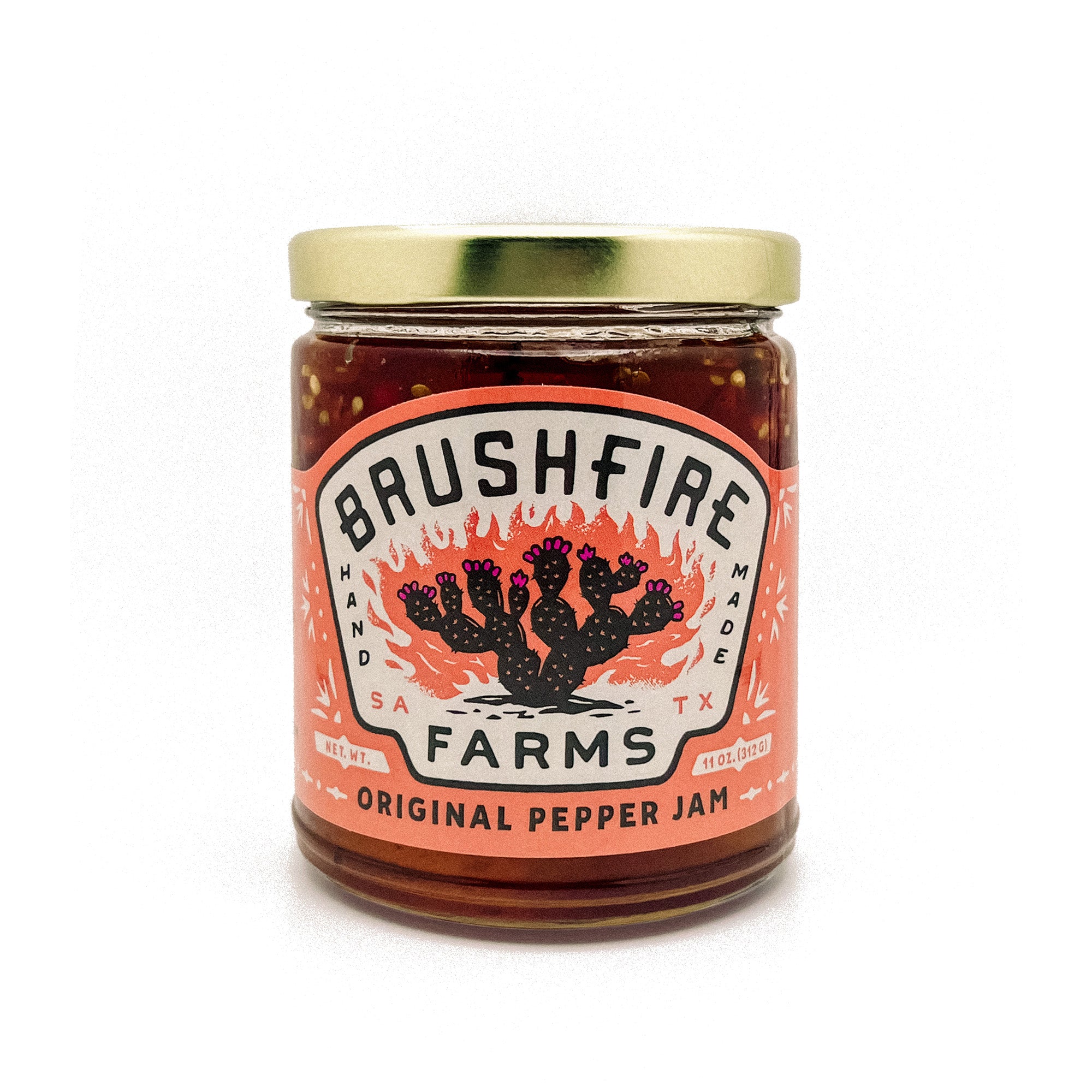 Original Chile Pequin Pepper Jam | Bold Smoky Heat | Brushfire Farms